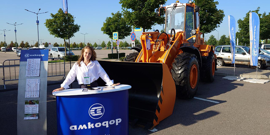 «АМКОДОР» на международной выставке спецтехники в Санкт-Петербурге