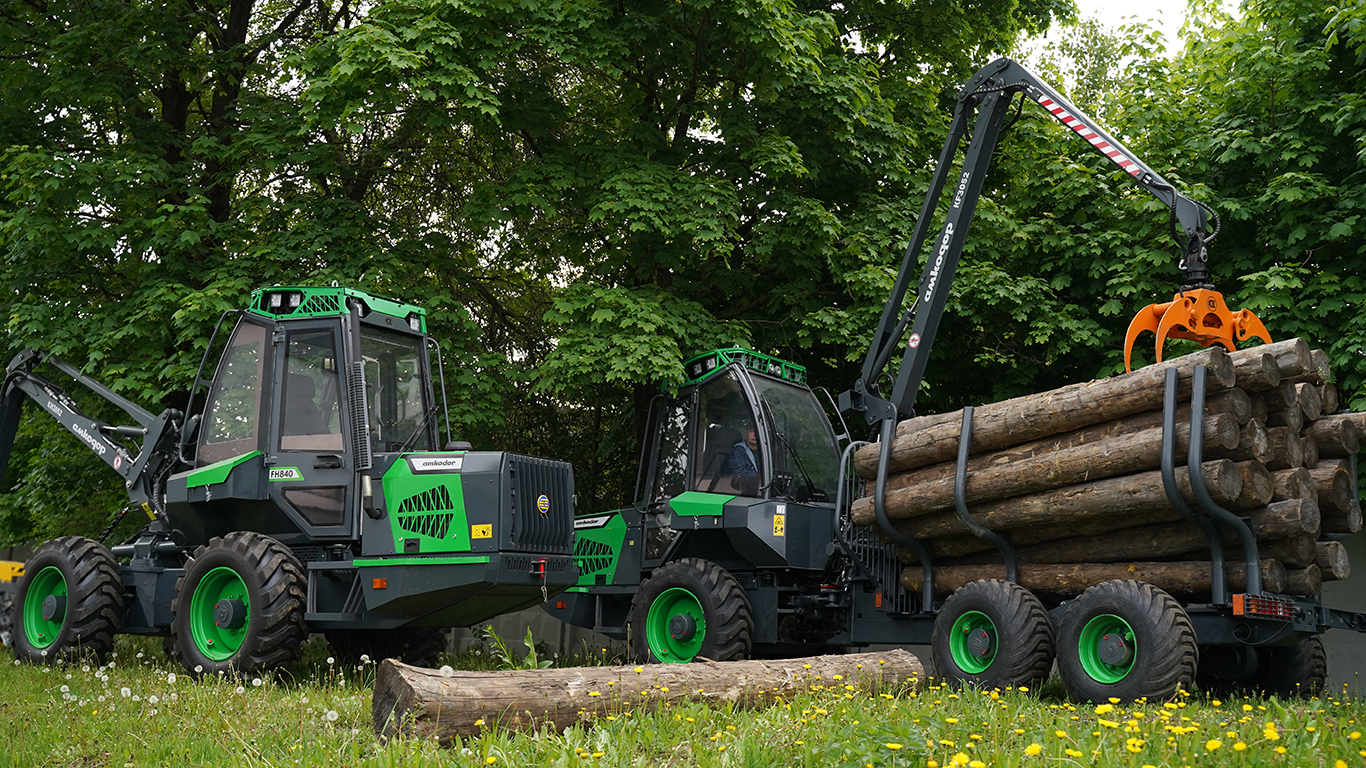 Компактные машины — большие возможности для лесного хозяйства